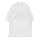 45R/45rpm HAYAMALOHA 908 45星Tシャツ サイズ4 葉山 アロハ 半袖カットソー ホワイト メンズ フォーティーファイブアールピーエム【中古】6-0526S♪