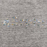 45R/45rpm フラワーロゴ刺繍のMキャミ（トップ） ノースリーブカットソー 定価16500円 カットソー グレー レディース フォーティーファイブアールピーエム【中古】6-0509S♪