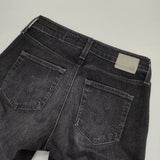 AG CASEY relaxed skinny ankle size24 スキニー ストレッチデニム デニムパンツ ブラック レディース エージー【中古】6-0720G∞