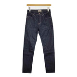 YANUK RUTH ルーススリムテーパード サイズ23 ジーンズ 定価22000円 デニムパンツ ネイビー レディース ヤヌーク【中古】6-0722G∞