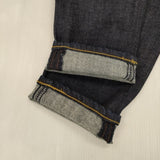 YANUK RUTH ルーススリムテーパード サイズ23 ジーンズ 定価22000円 デニムパンツ ネイビー レディース ヤヌーク【中古】6-0722G∞