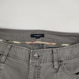 BURBERRY カーゴパンツ 三陽商会 ストレッチ サイズ46 クロップドパンツ グレー レディース バーバリー【中古】6-0728M△