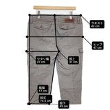 BURBERRY カーゴパンツ 三陽商会 ストレッチ サイズ46 クロップドパンツ グレー レディース バーバリー【中古】6-0728M△