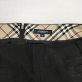 BURBERRY LONDON 新品 定価37800円 コットン サイズ36 スカート ブラック レディース バーバリーロンドン【中古】6-1014T∞