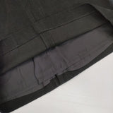 BURBERRY LONDON 新品 定価37800円 コットン サイズ36 スカート ブラック レディース バーバリーロンドン【中古】6-1014T∞