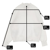 TICCA ダウニーウラケハイネックプルオーバー 定価20900円 TBEA-301 裏起毛 スウェット 25AW ホワイト レディース ティッカ【中古】6-1014T∞