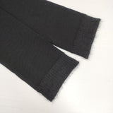 TABASA ウール 異素材切り替え セーター ニット ブラック レディース タバサ【中古】6-1014T∞