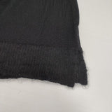 TABASA ウール 異素材切り替え セーター ニット ブラック レディース タバサ【中古】6-1014T∞