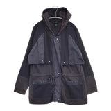 MARC BY MARC JACOBS 異素材切り替え ジャケット ブルゾン ブラック系 レディース マークバイマークジェイコブス【中古】6-0722M∞