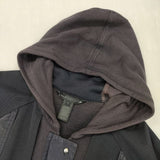 MARC BY MARC JACOBS 異素材切り替え ジャケット ブルゾン ブラック系 レディース マークバイマークジェイコブス【中古】6-0722M∞