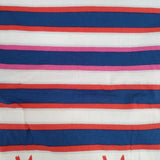 MARC BY MARC JACOBS サイズ12 ボーダー ブラウス シャツ ブルー レッド ベージュ レディース マークバイマークジェイコブス【中古】6-0702S∞