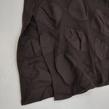 HAI SPORTING GEAR 80s 90s ISSEY MIYAKE イッセイミヤケ ウール ロングスカート ブラウン レディース ハイスポーティングギア【中古】6-1014T∞