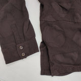 HAI SPORTING GEAR 80s 90s ISSEY MIYAKE イッセイミヤケ ウール 長袖シャツ ブラウン レディース ハイスポーティングギア【中古】6-1014T∞