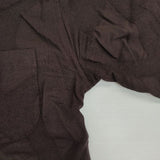 HAI SPORTING GEAR 80s 90s ISSEY MIYAKE イッセイミヤケ ウール 長袖シャツ ブラウン レディース ハイスポーティングギア【中古】6-1014T∞