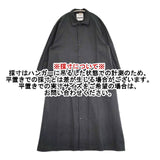 YAECA ワークシャツドレス 草木染め コットンリネン 95504 ワンピース ブラック KUSAKI BLACK-1 レディース ヤエカ【中古】6-0617M∞