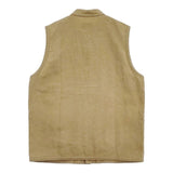 YAECA スタンドカラーベスト オイルド 43558 ベスト ベージュ KHAKI OILED レディース ヤエカ【中古】6-0617M∞