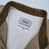 YAECA スタンドカラーベスト オイルド 43558 ベスト ベージュ KHAKI OILED レディース ヤエカ【中古】6-0617M∞