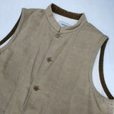 YAECA スタンドカラーベスト オイルド 43558 ベスト ベージュ KHAKI OILED レディース ヤエカ【中古】6-0617M∞