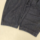 かぐれ デニムクロップドパンツ 日本製 GAA4-24M009 イージー デニムパンツ ネイビー レディース かぐれ/KAGURE【中古】6-0722G∞