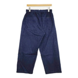 UpcycleLino BASIC 9.5ozデニムワイドパンツ nest Robe 600253-7090 サイズ1 デニムパンツ ネイビー ユニセックス アップサイクルリノ【中古】6-0722G∞
