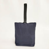 mina perhonen puisto bag kakurenbo 定価8800円 プイストバッグ トートバッグ ネイビー レディース ミナペルホネン【中古】6-0705G∞