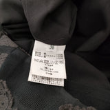 mina perhonen going abs3990 カットジャカード 定価68200円 サイズ36 フレンチスリーブ ワンピース 23SS ブラック レディース ミナペルホネン【中古】6-0509S♪