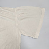 mina perhonen seagull カシミヤシルク混 定価28000円 xs8306 半袖Ｔシャツ カットソー ホワイト レディース ミナペルホネン【中古】6-0526S♪