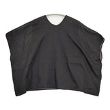 Gauze# コットンシルク レイヤード G505 定価11000円 Vネック ブラウス シャツ ブラック レディース ガーゼ【中古】6-0514S♪