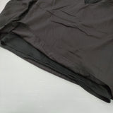 Gauze# コットンシルク レイヤード G505 定価11000円 Vネック ブラウス シャツ ブラック レディース ガーゼ【中古】6-0514S♪