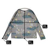 mina perhonen forest village aaa8686 サイズ40 長袖Ｔシャツ カットソー ロンＴ 22AW グレー レディース ミナペルホネン【中古】6-0619M♪