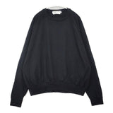 veritecoeur VCC-419 プルオーバー コットン 日本製 長袖Ｔシャツ カットソー ロンＴ ブラック レディース ヴェリテクール【中古】6-0720M∞