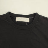 Midi-umi 日本製 コットン ワイド 半袖Ｔシャツ カットソー ブラック レディース ミディウミ【中古】6-0720S∞