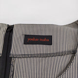 yoshie inaba サイズ11 チェック ワンピース ブラック ベージュ レディース ヨシエイナバ【中古】6-0514S♪