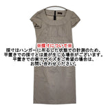 yoshie inaba サイズ11 チェック ワンピース ブラック ベージュ レディース ヨシエイナバ【中古】6-0514S♪