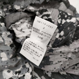 ISSEY MIYAKE プリーツ プルオーバー マーブル バンドカラー IM11FJ297 サイズ2 ブラウス シャツ グレー ブラック レディース イッセイミヤケ【中古】6-0514S♪