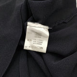 LIVIANA CONTI サイズ44 ニット 五分袖 ワンピース ネイビー レディース リビアナコンティ【中古】6-0514S♪