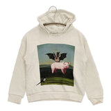 GUCCI イグナシ・モンレアル Gucci Children's キッズ ジュニア サイズ8 ケリングジャパン スウェット パーカー オフホワイト レディース グッチ【中古】6-0619M♪
