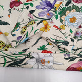 GUCCI ボタニカル 総柄 花柄 サイズM ケリングジャパン 469250-XJAR4 トレーナー スウェット アイボリー レディース グッチ【中古】6-0505M♪