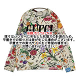 GUCCI ボタニカル 総柄 花柄 サイズM ケリングジャパン 469250-XJAR4 トレーナー スウェット アイボリー レディース グッチ【中古】6-0505M♪