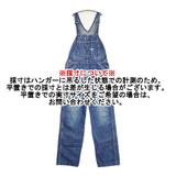 Lee LM7254 デニム 定価19800円 ユニセックス オーバーオール ブルー ユニセックス リー【中古】6-0815G∞
