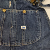 Lee LM7254 デニムサロペット 定価19800円 サイズXS オーバーオール ブルー レディース リー【中古】6-0720G∞