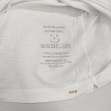 45R/45rpm フラミングウェイ刺繍の908 45星Tシャツ 定価14300円 半袖カットソー ホワイト レディース フォーティーファイブアールピーエム【中古】6-0526S♪