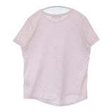 CRUCIANI コットンストレッチ イタリア製 サイズ40 半袖Ｔシャツ カットソー ピンク レディース クルチアーニ【中古】6-0702S∞