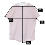CRUCIANI コットンストレッチ イタリア製 サイズ40 半袖Ｔシャツ カットソー ピンク レディース クルチアーニ【中古】6-0702S∞
