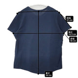CRUCIANI イタリア製 コットンストレッチ サイズ40 半袖Ｔシャツ カットソー ネイビー レディース クルチアーニ【中古】6-0702S∞