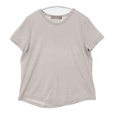 CRUCIANI コットンストレッチ サイズ38 イタリア製 半袖Ｔシャツ カットソー ベージュ レディース クルチアーニ【中古】6-0702S∞