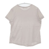 CRUCIANI コットンストレッチ サイズ38 イタリア製 半袖Ｔシャツ カットソー ベージュ レディース クルチアーニ【中古】6-0702S∞