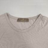 CRUCIANI イタリア製 サイズ40 コットンストレッチ 半袖Ｔシャツ カットソー ベージュ レディース クルチアーニ【中古】6-0702S∞