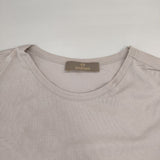 CRUCIANI イタリア製 コットンストレッチ サイズ40 半袖Ｔシャツ カットソー ベージュ レディース クルチアーニ【中古】6-0702S∞
