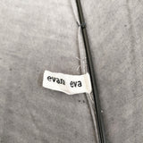 evam eva リネン グラデーション 日傘 長傘 傘 グレー レディース エヴァムエヴァ【中古】6-0521G◎